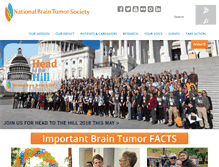 Tablet Screenshot of braintumor.org